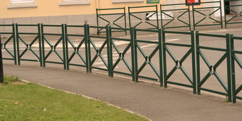 Barrière déco ville St Ouen l'Aumone